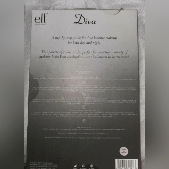 Lot of 3 e.l.f Cosmetics Beauty Books Vampire, Wicked, & Diva - Picture 10 of 10